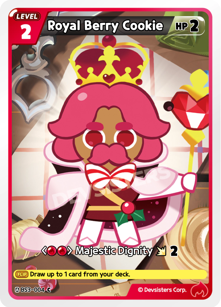 BS3-004 Royal Berry Cookie [C]