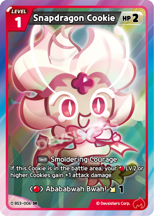 BS3-006 Snapdragon Cookie [SR]