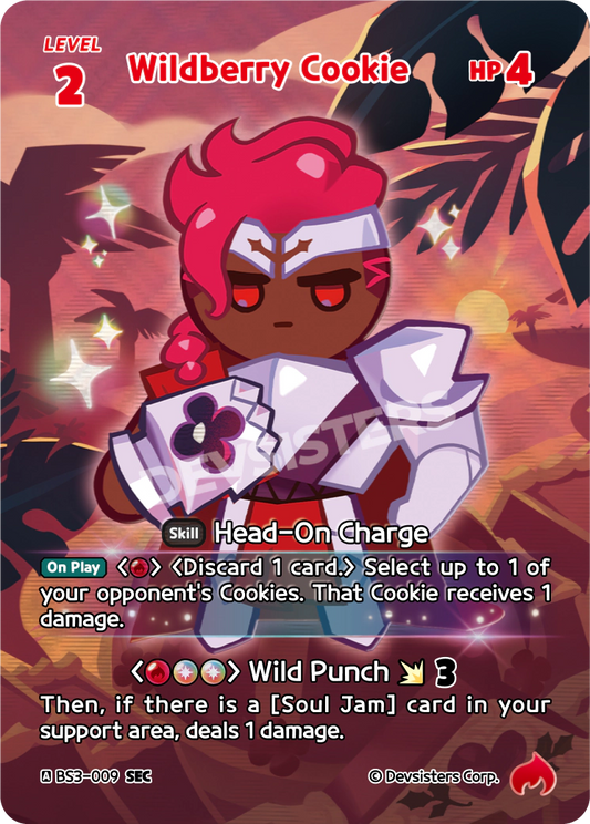 BS3-009 Wildberry Cookie [SEC]