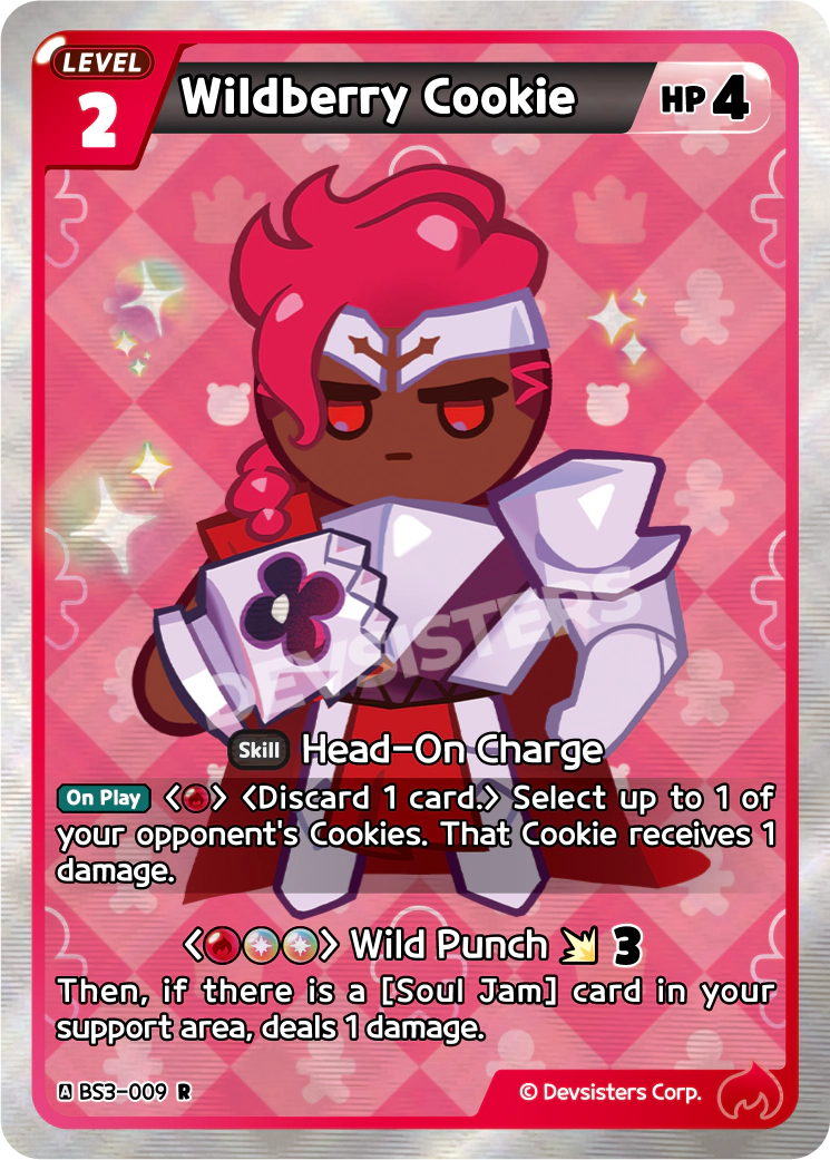 BS3-009 Wildberry Cookie [R]