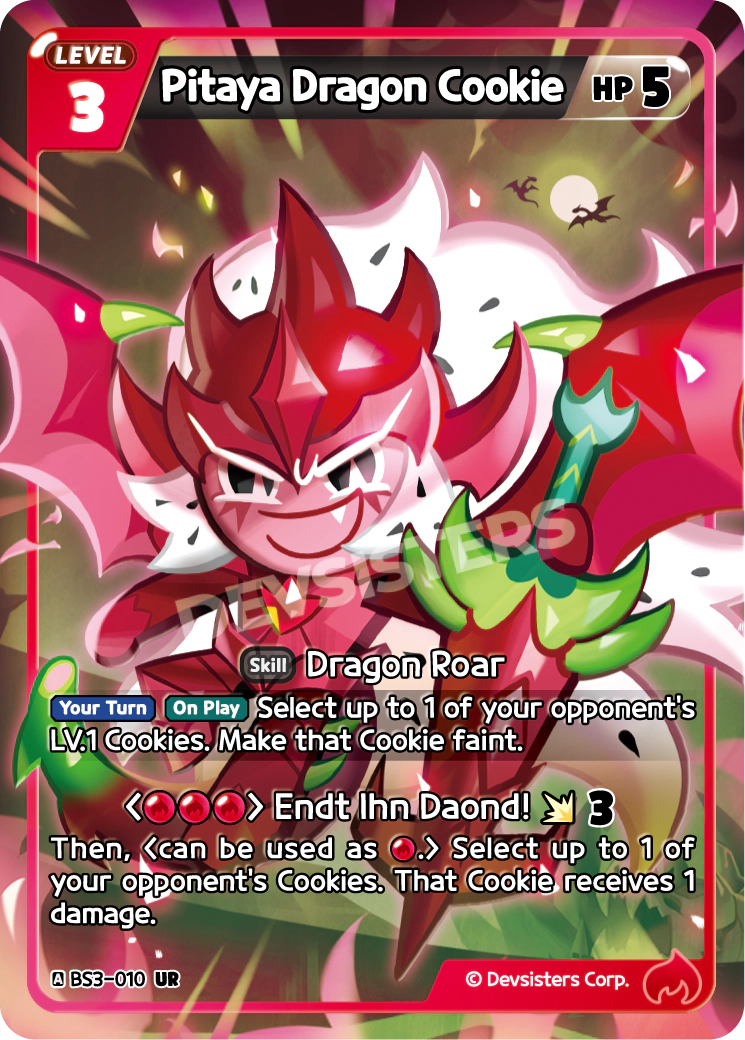 BS3-010 Pitaya Dragon Cookie [UR]