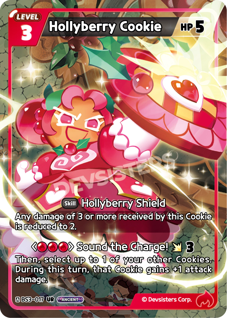 BS3-017 Hollyberry Cookie [UR]