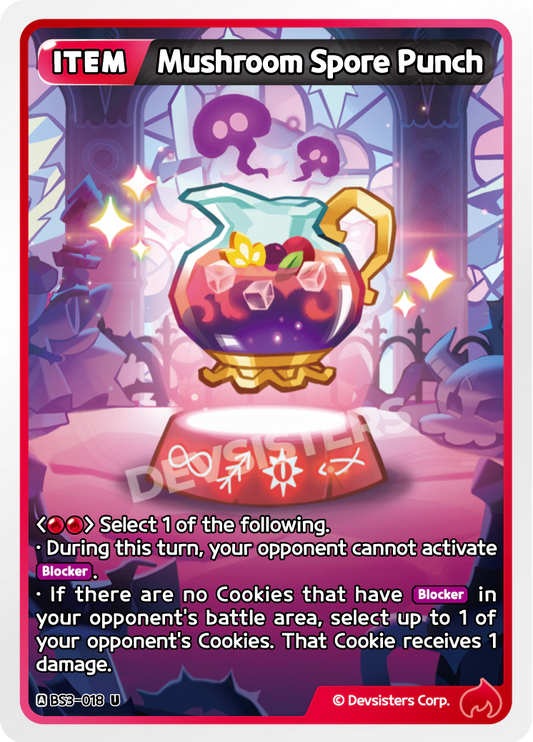 BS3-018 Mushroom Spore Punch [U]