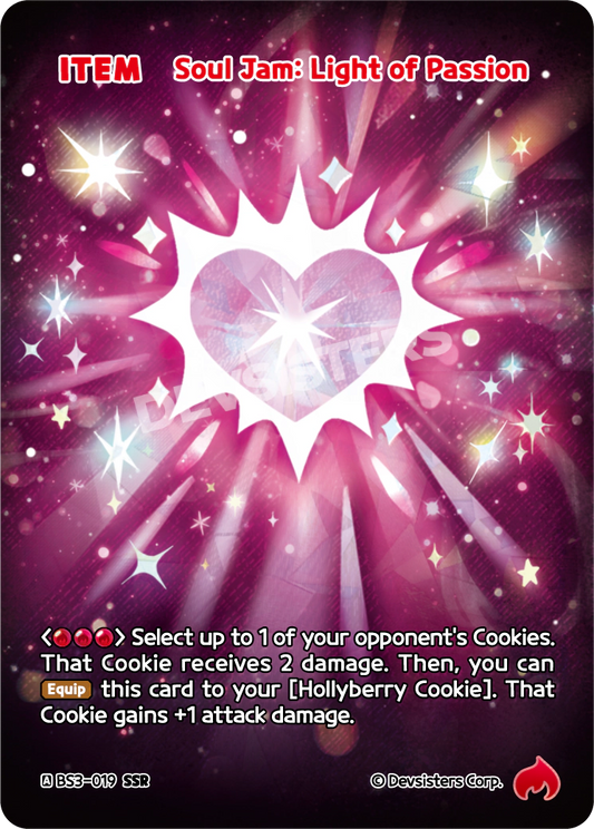 BS3-019 Soul Jam: Light of Passion [SSR]