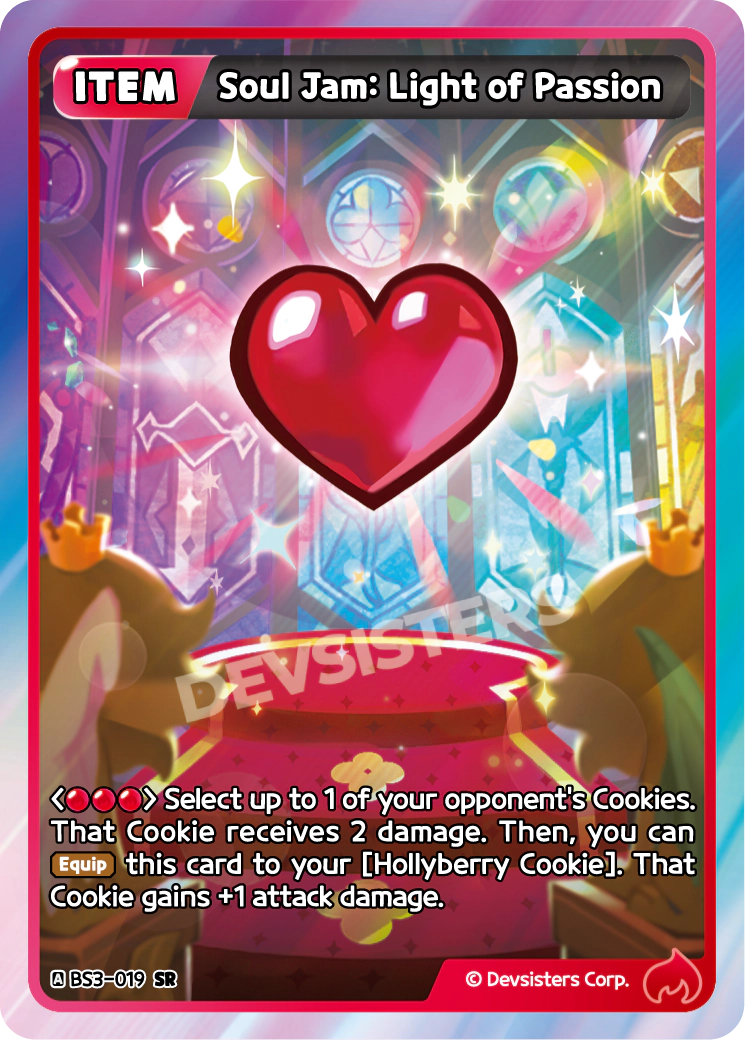 BS3-019 Soul Jam: Light of Passion [SR]