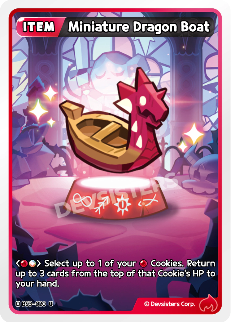 BS3-020 Miniature Dragon Boat [U]