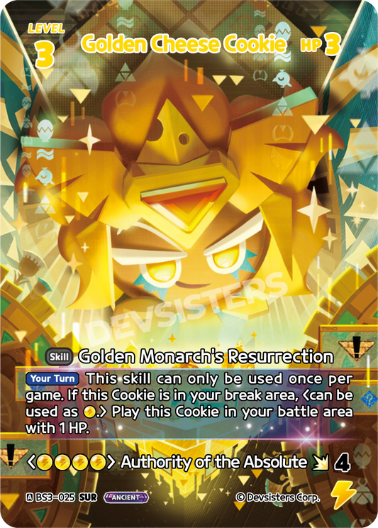BS3-025 Golden Cheese Cookie [SUR]
