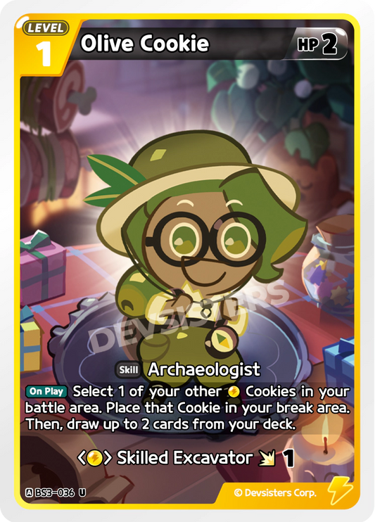 BS3-036 Olive Cookie [U]