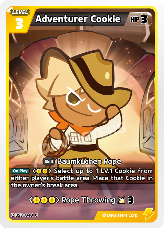 BS3-040 Adventurer Cookie [C]