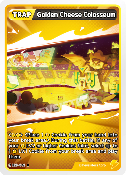 BS3-046 Golden Cheese Colosseum [U]