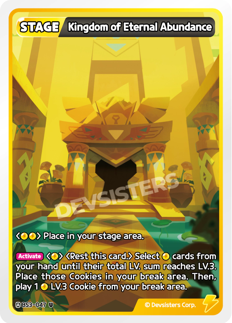 BS3-047 Kingdom of Eternal Abundance [U]