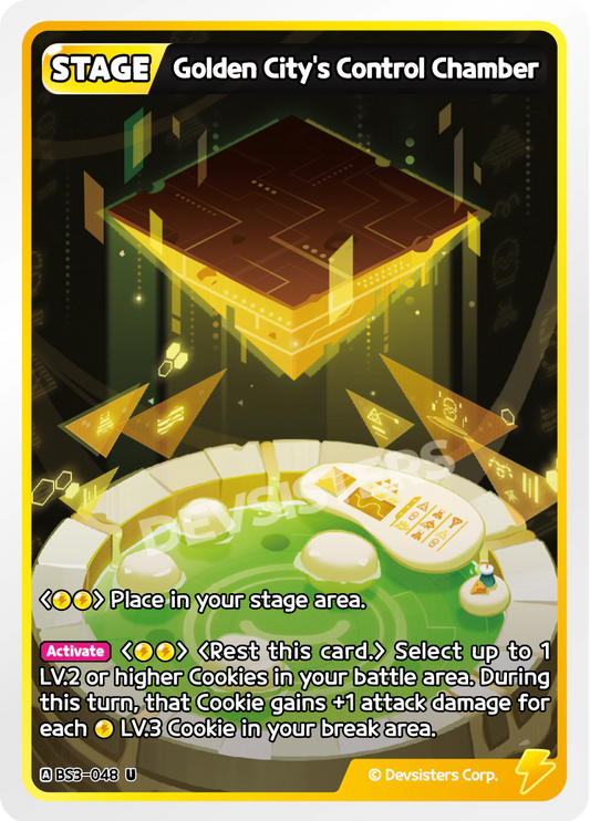 BS3-048 Golden City's Control Chamber [U]