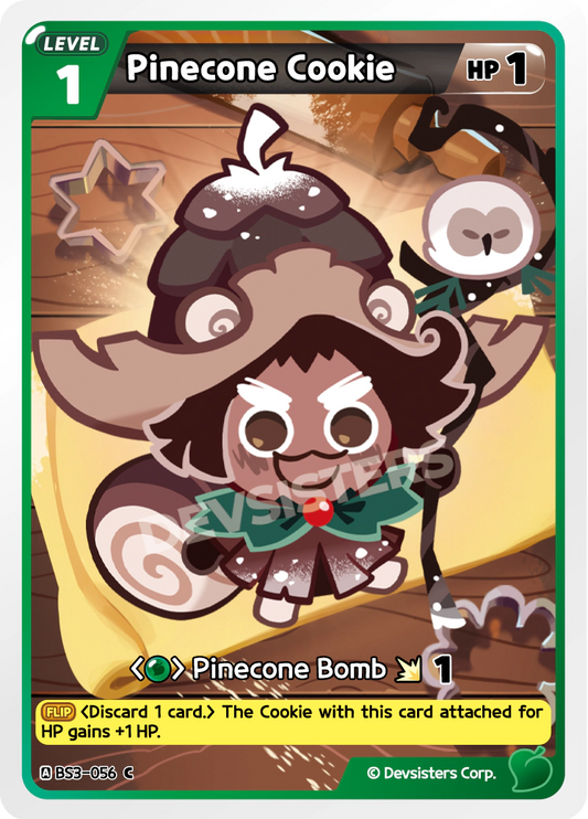 BS3-056 Pinecone Cookie [C]