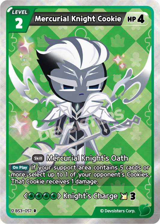 BS3-057 Mercurial Knight Cookie [R]