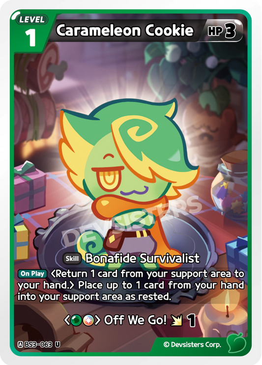BS3-063 Carameleon Cookie [U]