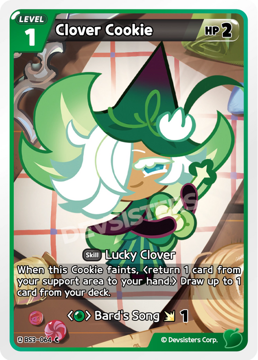 BS3-064 Clover Cookie [C]