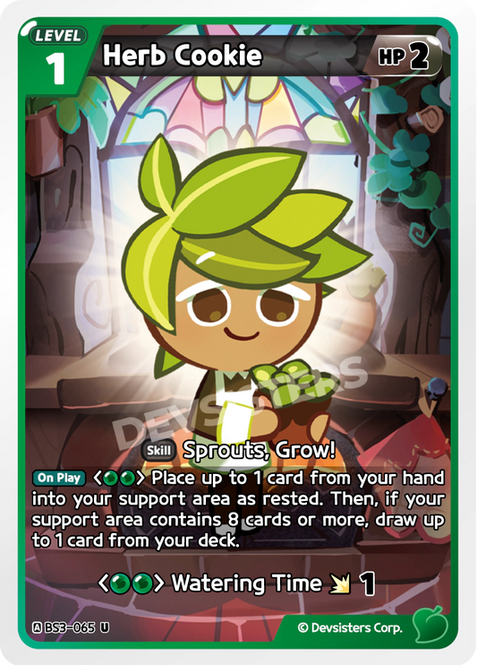 BS3-065 Herb Cookie [U]