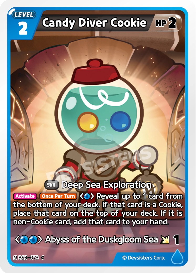 BS3-073 Candy Diver Cookie [C]