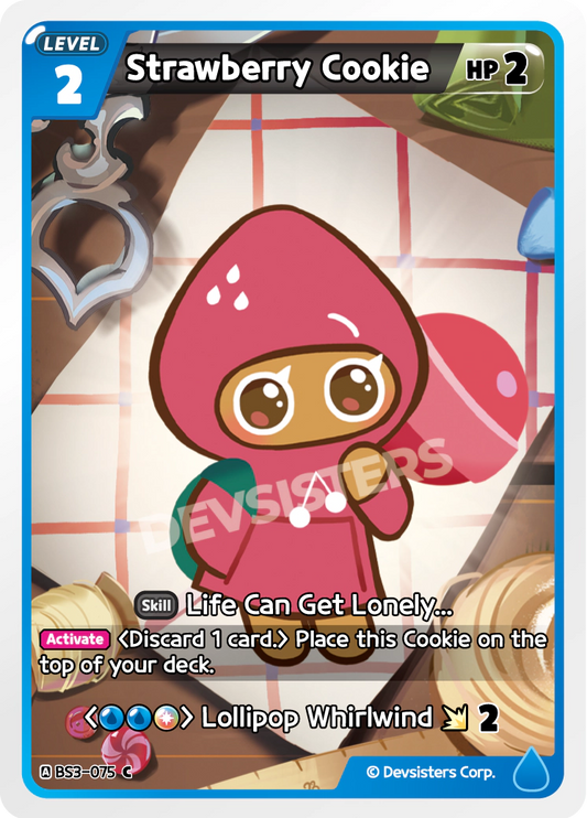 BS3-075 Strawberry Cookie [C]