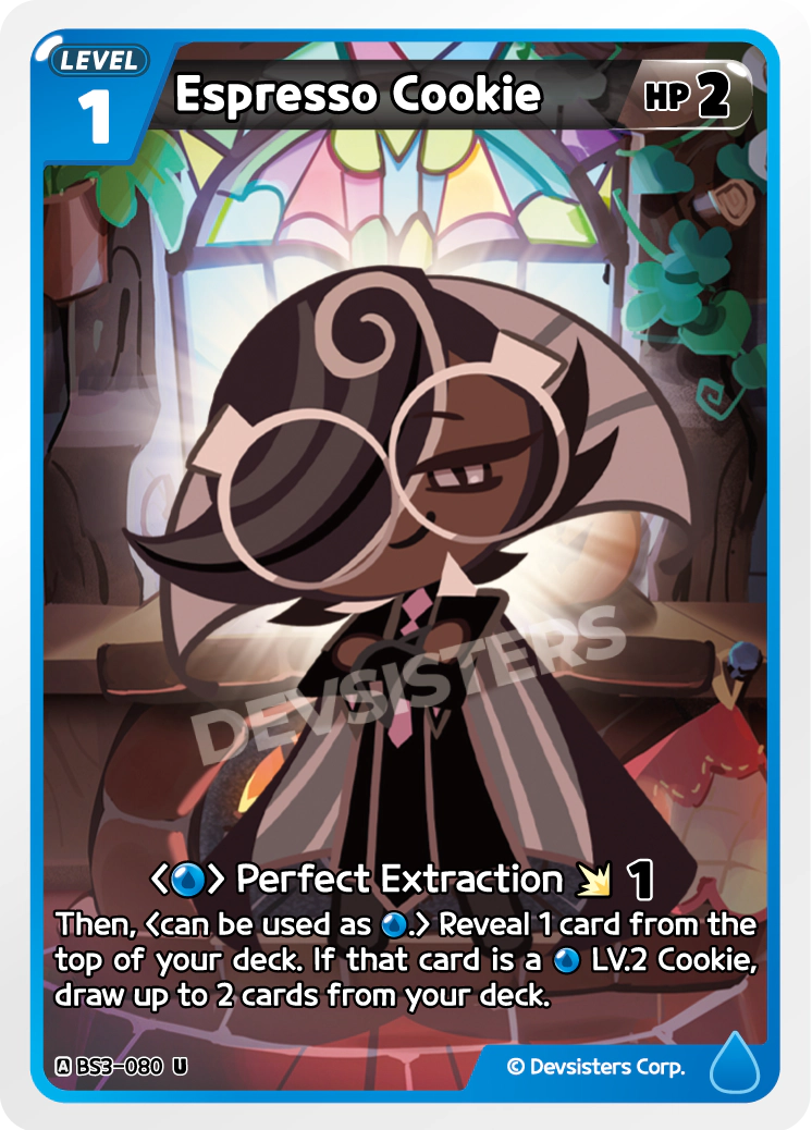 BS3-080 Espresso Cookie [U]