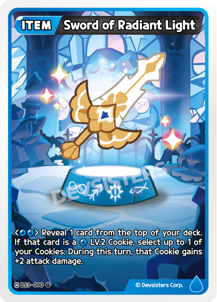 BS3-090 Sword of Radiant Light [U]