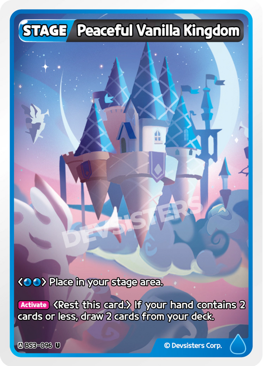 BS3-096 Peaceful Vanilla Kingdom [U]
