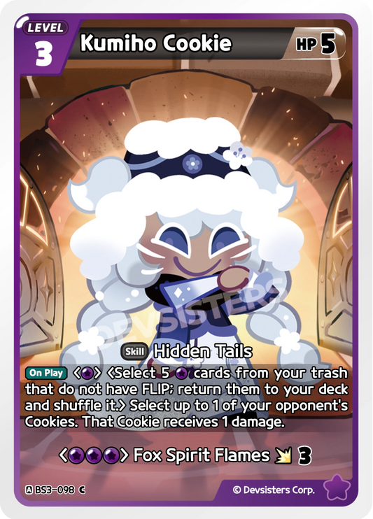 BS3-098 Kumiho Cookie [C]