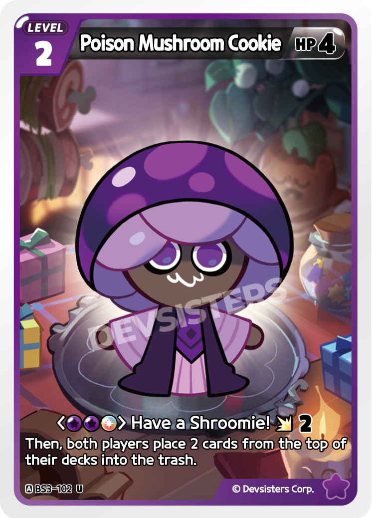 BS3-102 Poison Mushroom Cookie [U]
