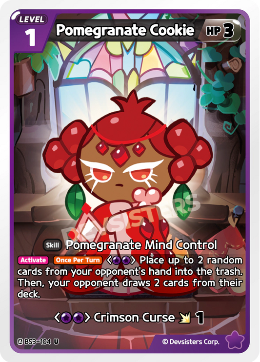 BS3-104 Pomegranate Cookie [U]