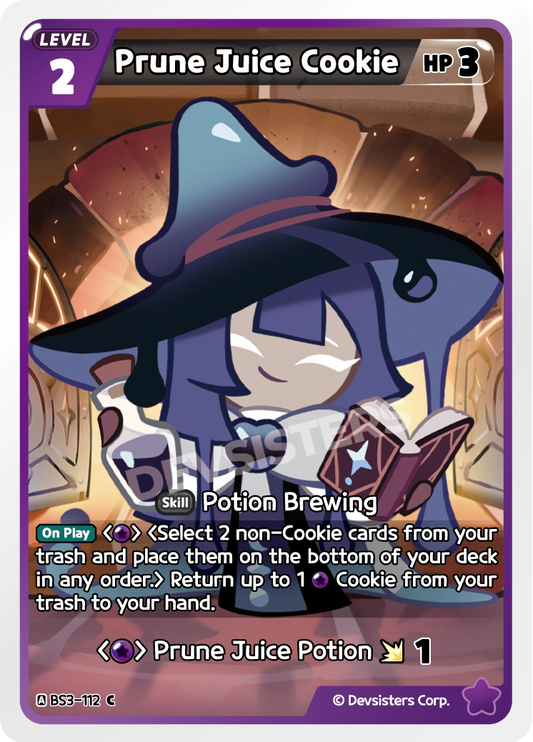 BS3-112 Prune Juice Cookie [C]