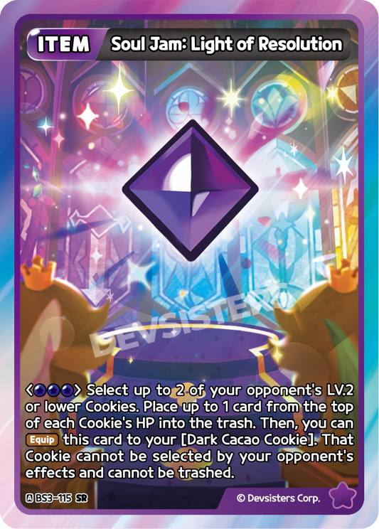 BS3-115 Soul Jam: Light of Resolution [SR]
