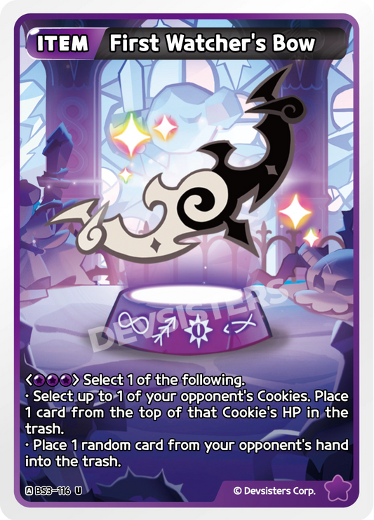 BS3-116 First Watcher's Bow [U]