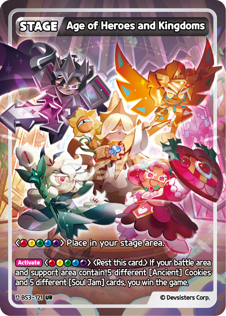 BS3-121 Age of Heroes and Kingdoms [UR]