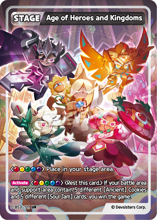 BS3-121 Age of Heroes and Kingdoms [UR]