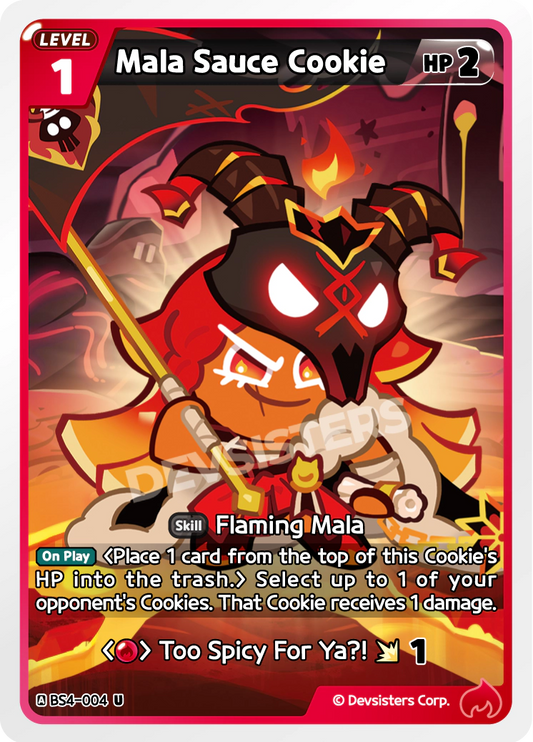 BS4-004 Mala Sauce Cookie [U]