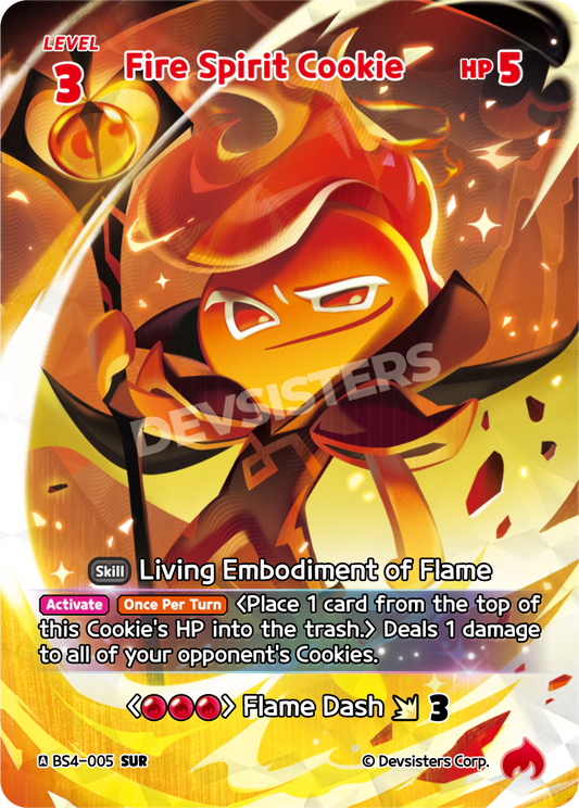 BS4-005 Fire Spirit Cookie [SUR]