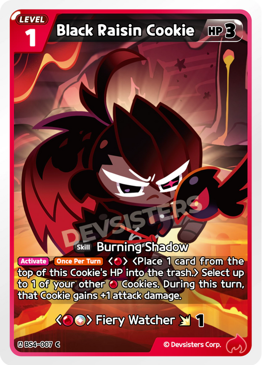 BS4-007 Black Raisin Cookie [C]