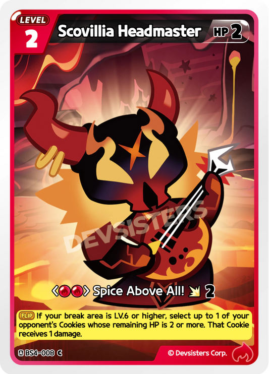 BS4-008 Scovillia Headmaster [C]