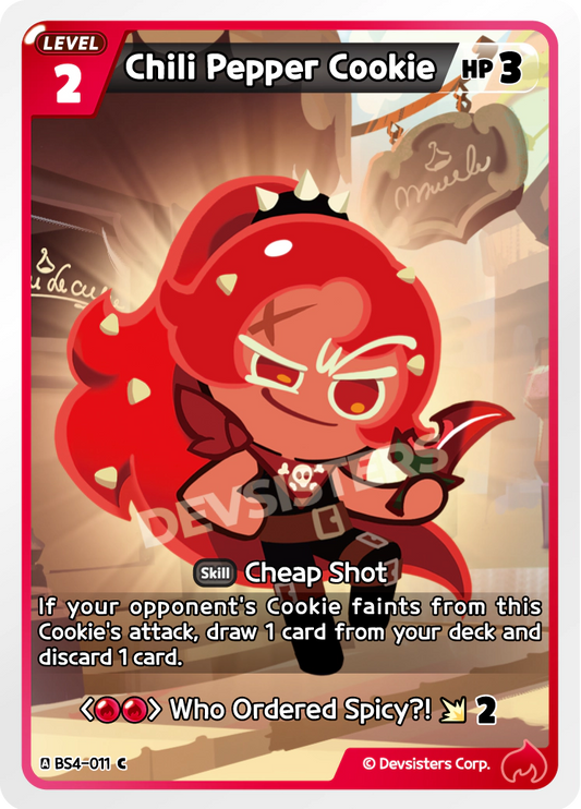 BS4-011 Chili Pepper Cookie [C]