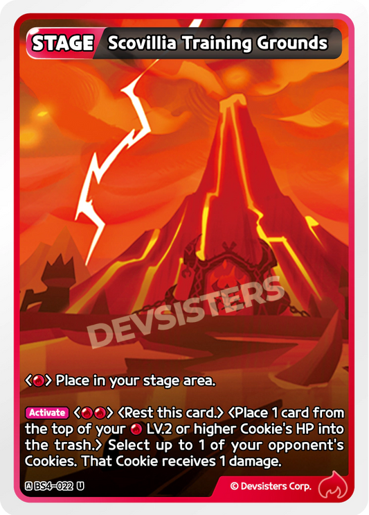 BS4-022 Scovillia Training Grounds [U]