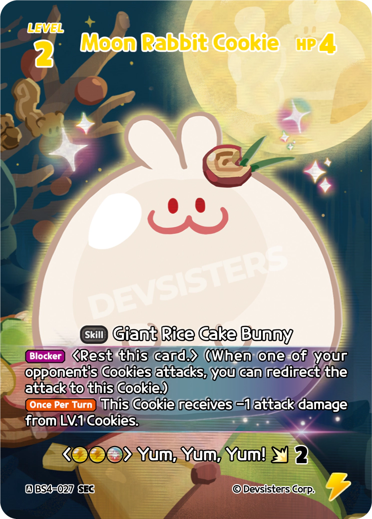 BS4-027 Moon Rabbit Cookie [SEC]