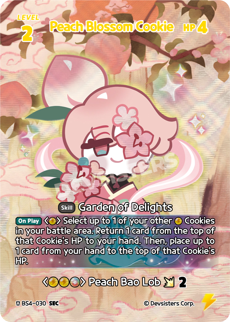 BS4-030 Peach Blossom Cookie [SEC]