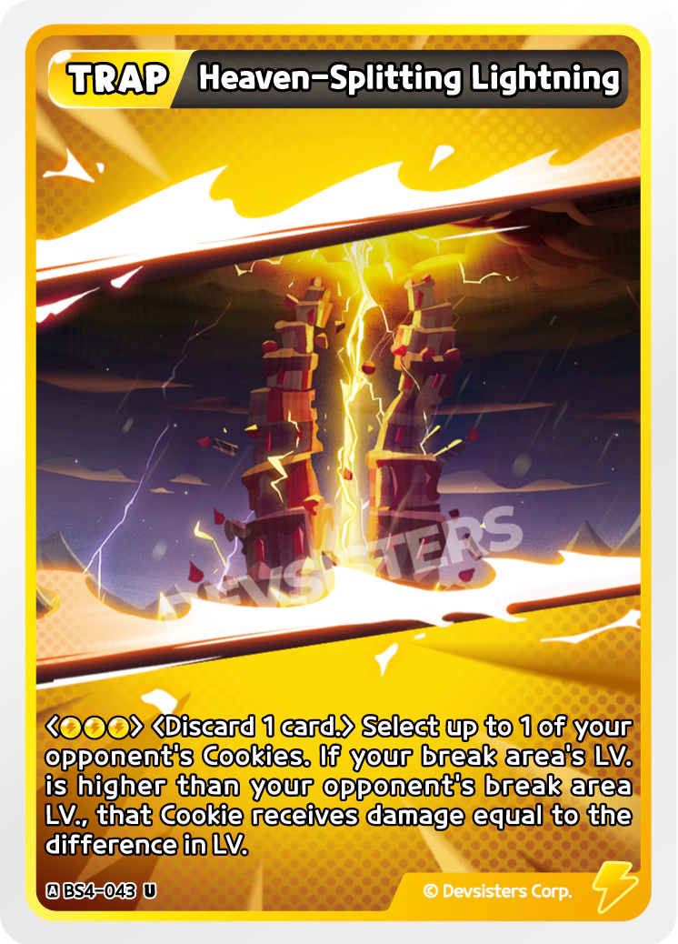 BS4-043 Heaven-Splitting Lightning [U]