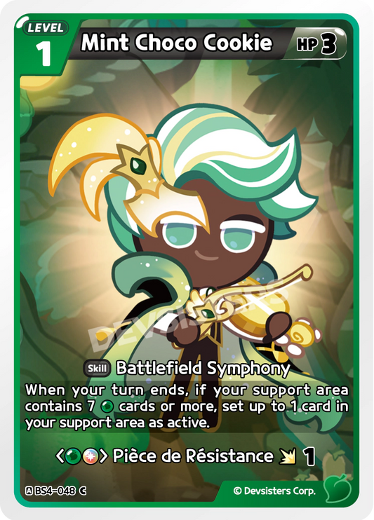 BS4-048 Mint Choco Cookie [C]