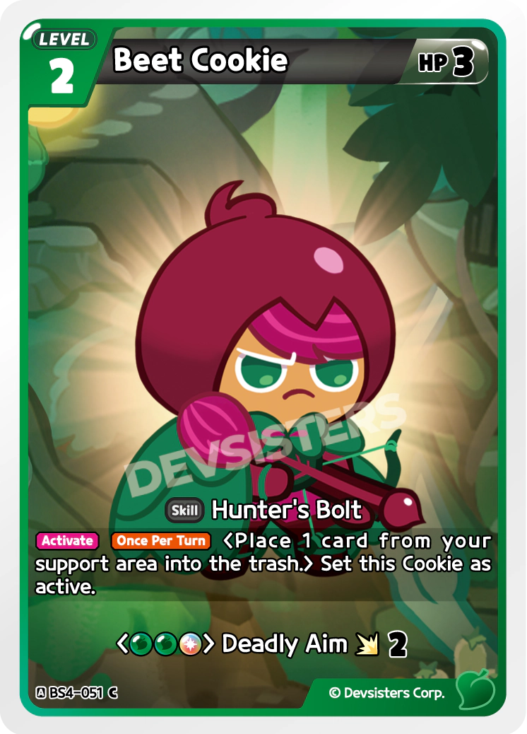 BS4-051 Beet Cookie [C]