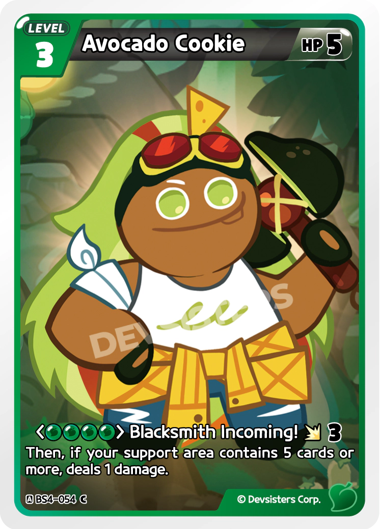 BS4-054 Avocado Cookie [C]