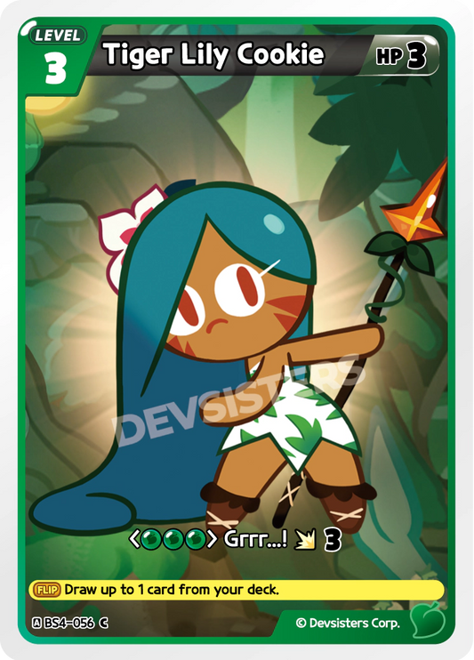 BS4-056 Tiger Lily Cookie [C]
