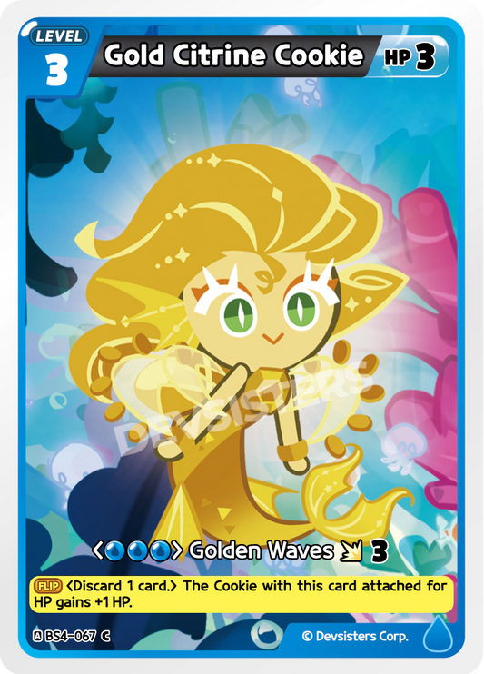 BS4-067 Gold Citrine Cookie [C]