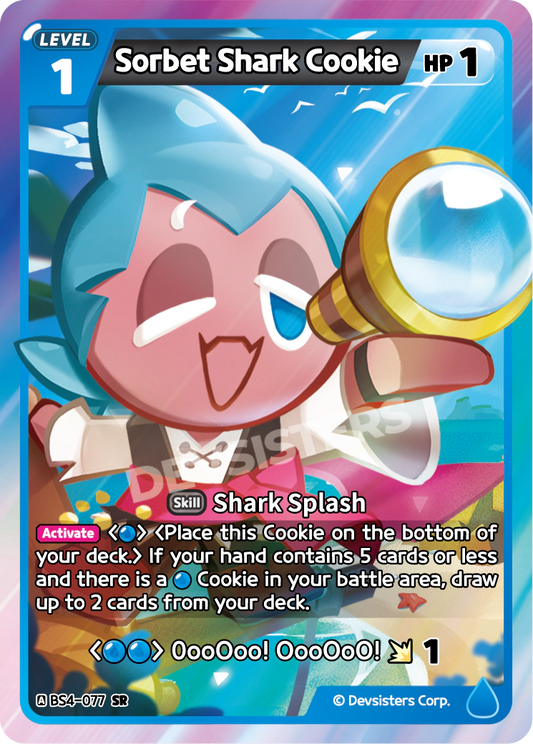 BS4-077 Sorbet Shark Cookie [SR]