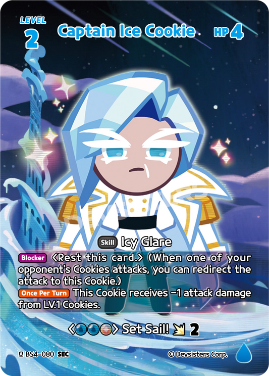 BS4-080 Captain Ice Cookie [SEC]